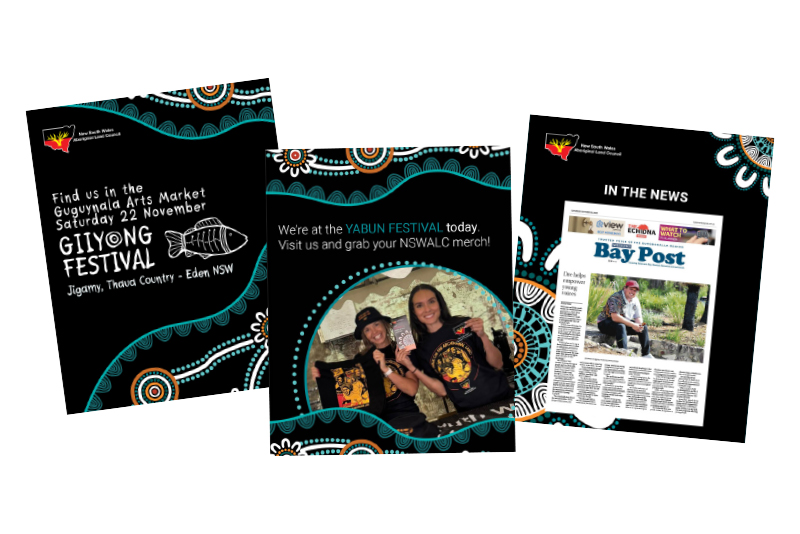 NSWALC Social Media Graphics